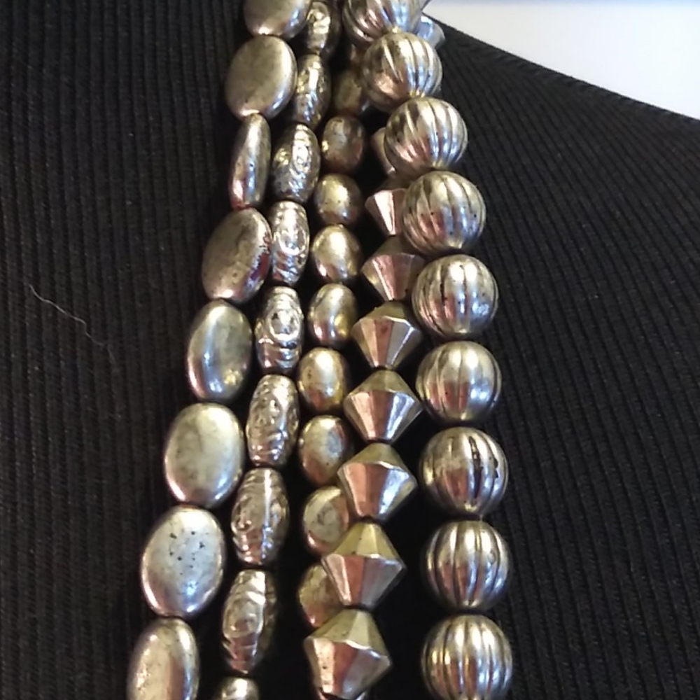 5 for $20 eligible necklace silvertone - Picture 4 of 6